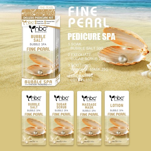 Nbc bubble spa pedicure kit - nbc,