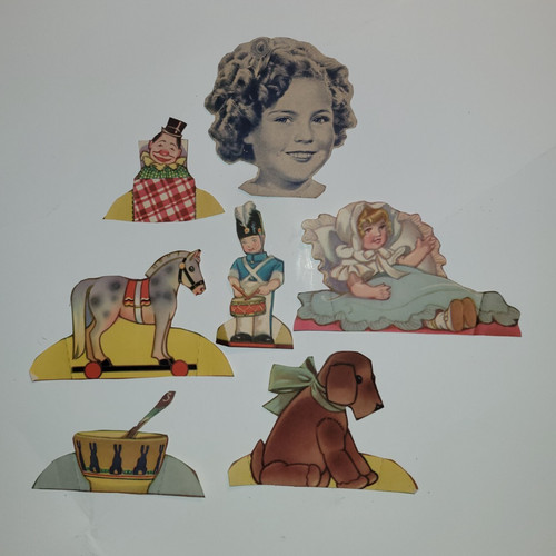 Ritagli carta vari vintage