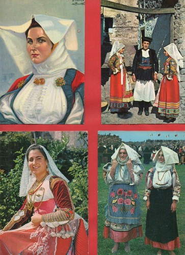 Costumi sardi lotto 32 - sardi, di