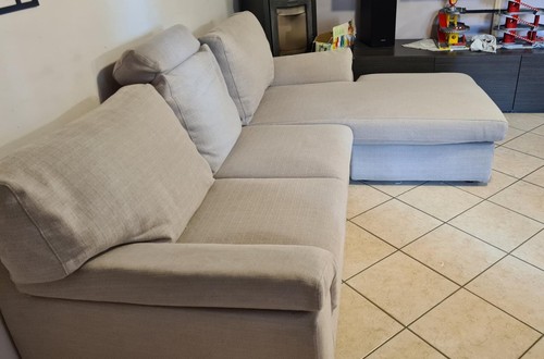 Divano letto con penisola - letto,