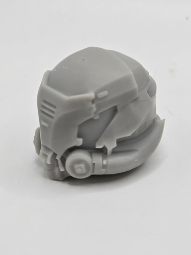 Testa casco fantascientifico - testa,