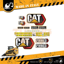 Kit Adesivi Mezzi da Lavoro Caterpillar Minipala 299D3