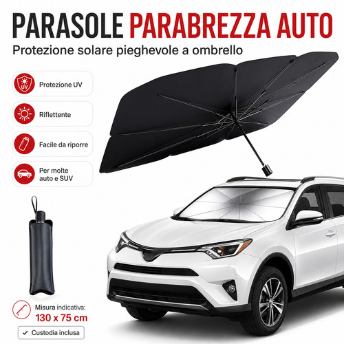 Parasole auto parabrezza - parasole,