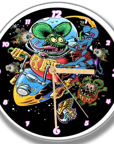 Orologio parete rat fink - orologio, da