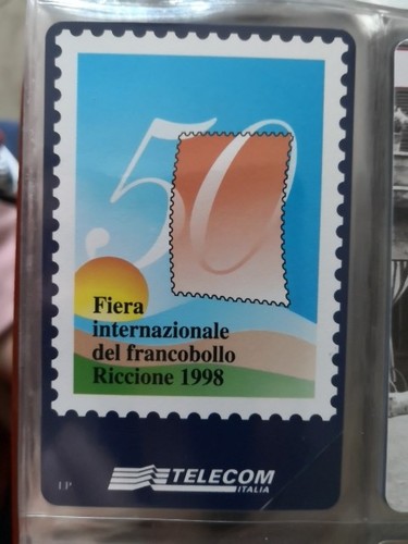 Scheda telefonica fiera - scheda,