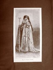 Un Vescovo di Atene nel 1883 Grecia Moda e costume