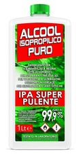 ALCOOL ISOPROPILICO 1L DETERGENTE PULIZIA PCB OSSIDAZIONE ULTRASUONI ALCOL
