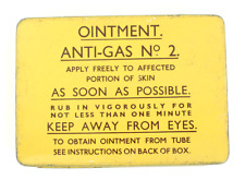 Ointment Anti-Gas N°2 - 1940 - British Army WW2  ( matériel original )