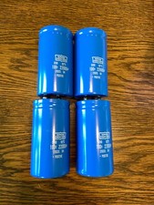 4 New 22000 uf 100v Chemi-Con