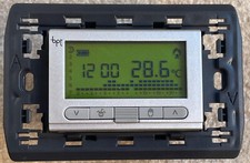 Cronotermostato Termostato Da Incasso BPT Th350 Silver Grigio