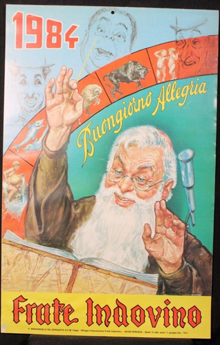 Calendario frate indovino 1984 - calendario,