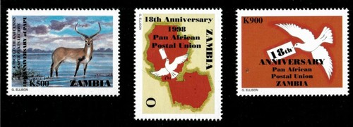 Zambia 1998 unione postale - -,