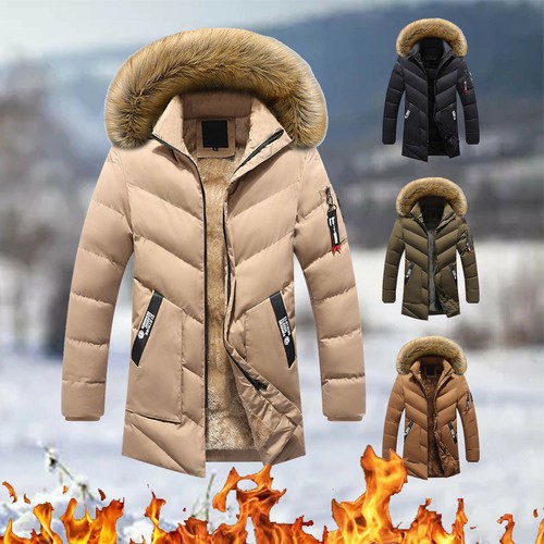 Parka uomo trapuntato lungo