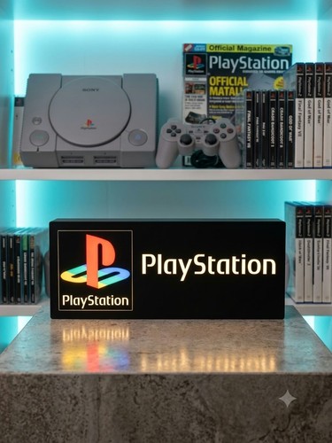 Playstation led lightbox - led,