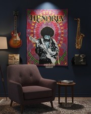Jimmy hendrix arazzo chitarra - jimmy,