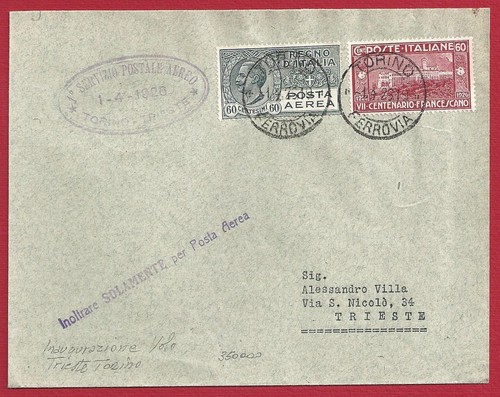 1926 italia primo volo - italia,,