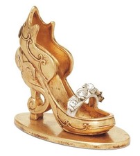 SCARPA CON ROSE IN CRISTALLO