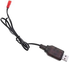 Caricabatteria USB 6V per giocattoli RC | Ni-MH/Ni-CD | Cavo JST 2P, protezio...