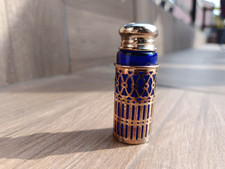 Flaconcino Vintage Vetro Blu