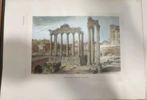 Roma foro tempio della - il,