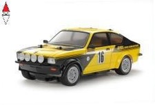 TAMIYA 1/10 RC OPEL KADETT GT/E PAINTED BODY TELAIO MB-01