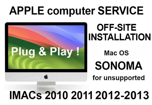 Installation service mac - mac, os