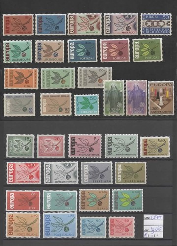 Cept 1965 completo paesi - 1965, 36