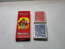 CARTE DA GIOCO MODIANO / MERCANTE IN FIERA/  TIPO 250 PLASTICATE/ FABBRI EDITORI
