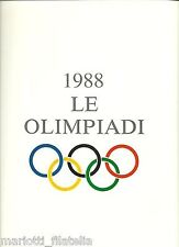 FDC  OLIMPIADI 1988 - SEUL -