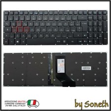 TASTIERA ITALIANA PER ACER ASPIRE VX15 VX5-591G N17C1 NERA RETROILLUMINATA