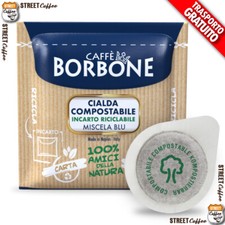 50 150 300 600 900 1200 Cialde Capsule ESE 44 mm Caffè Borbone Miscela Blu