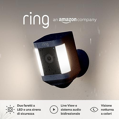 Ring videocamera plus con - videocamera,