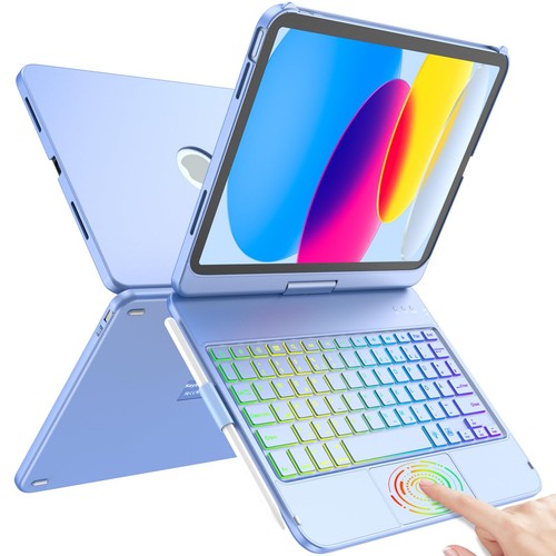 Tqq custodia tastiera ipad a16 - custodia,