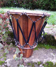 TAM-TAM TAMBOUR DJEMBÉ - INSTRUMENT DE MUSIQUE - H : 33,5 cm