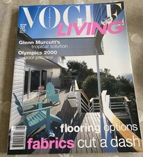 Vogue Living Australia - Dec 1988/Jan 1989 - rare 1980s home decor magazine