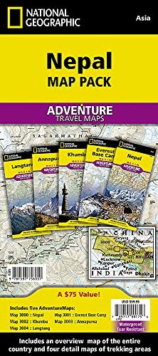 Nepal map pack bundle - nepal, bundle]