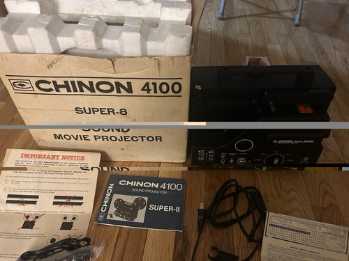 Proiettore film suono chinon - film,