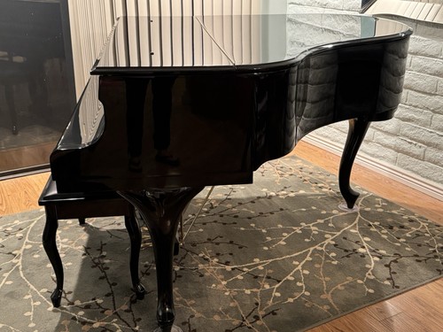Nordiska baby grand piano - nordiska,