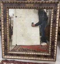 Antico specchio , con cornice