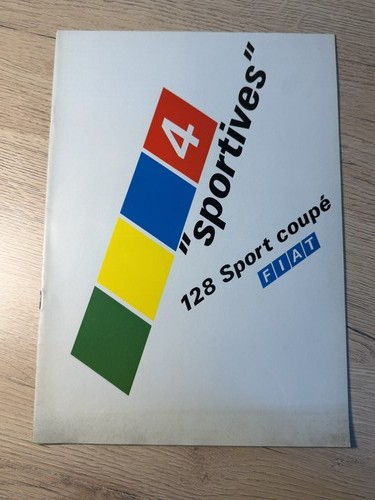 Brochure fiat 128 sport coupé - sport,