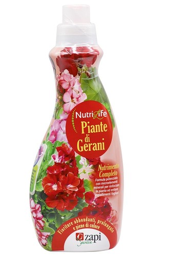 Concime specifico per gerani