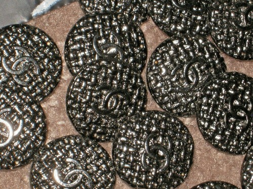 Chanel logo dark silver - logo,