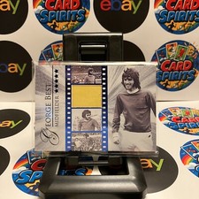 2024 Futera UNICO Leggende George Best 07/09 Irlanda del Nord Maglia Numero Card