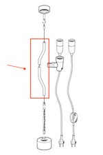 FLOS Parentesi Ricambio tubetto 