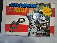 Pista ELETTRICA Champion Rally Polistil Peugeot 205 Lancia S4 s.1:32 Funzionante