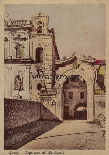 Gaeta ingresso al santuario - gaeta:,