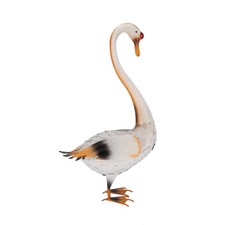 Large Swan Reclining Iron