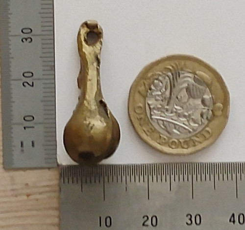 Antique brass bronze bell - antique, brass/bronze