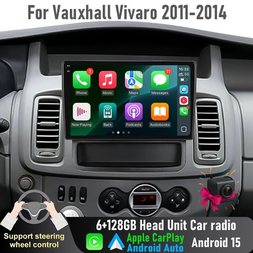 Autoradio apple carplay - autoradio, 9"