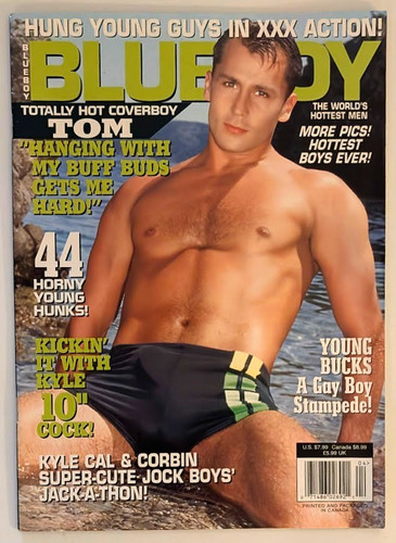 Vintage blueb0y magazine - blueb0y, april
